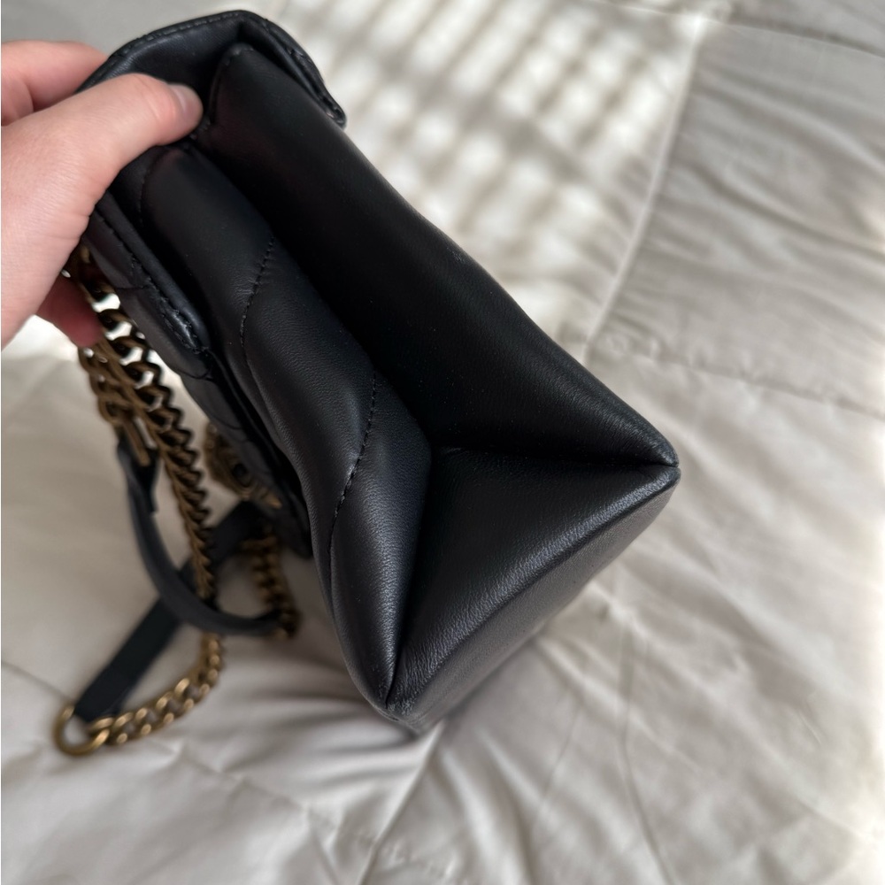 Kurt Geiger Black Leather Shoulder Bag - Picture 6 of 6